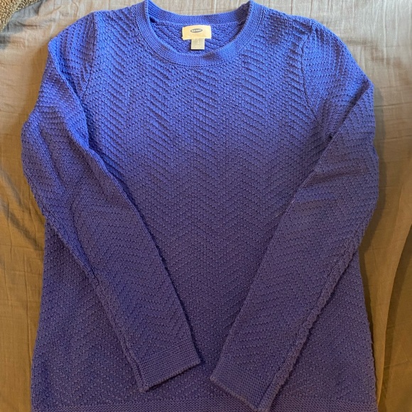 Blue Crewneck Sweater - Picture 1 of 2